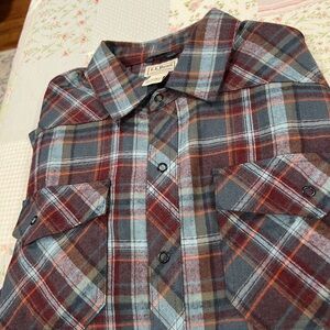 LLBean Men's Katahdin Performance Flannel Shirt